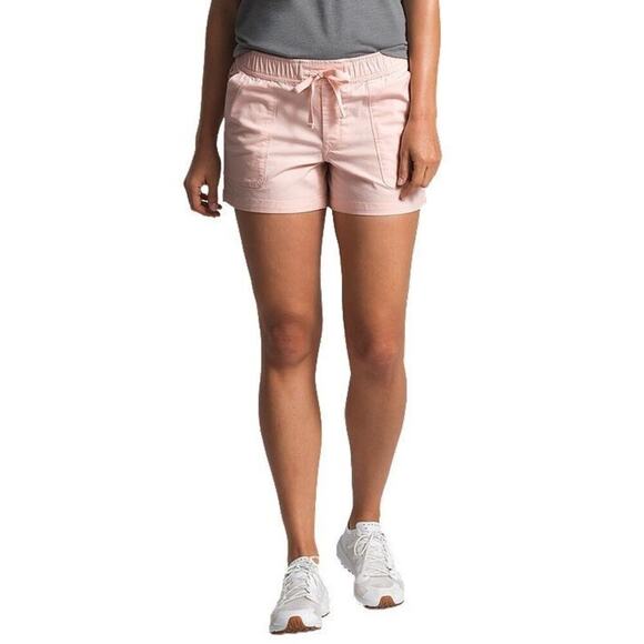 🆕 The North Face Ridgeside Pull-On Long Shorts - Pink Salt SZ M/L - Picture 1 of 5